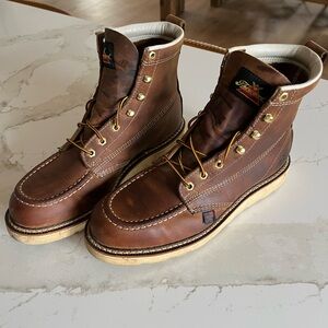 Thorogood Men's 6" American Heritage USA Wedge Sole Work Boots - Soft Toe